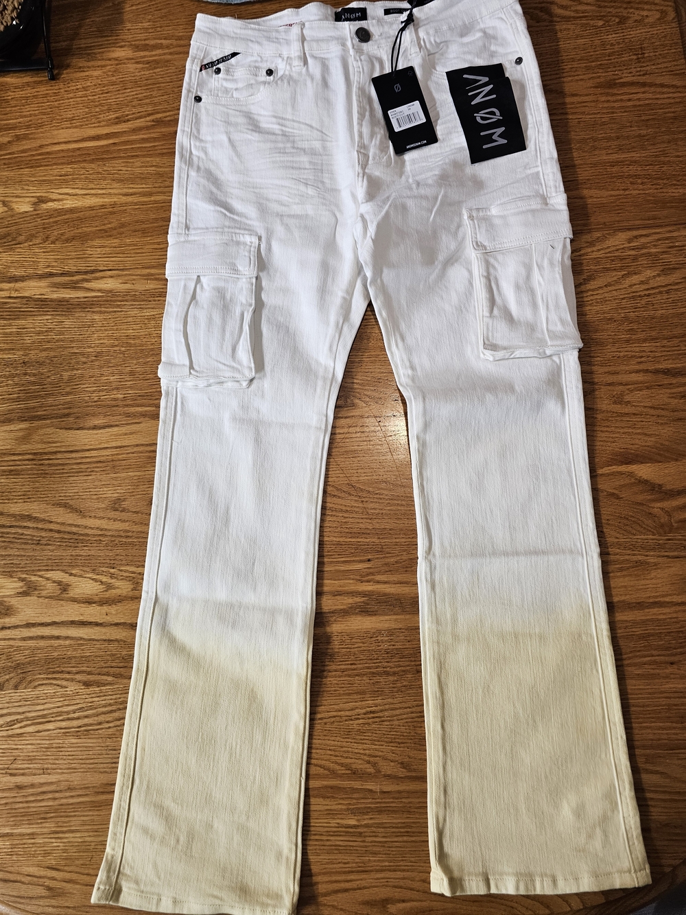 ANOM Viper Jeans Bootcut, Mens Size 34x34 - Brand New With Tags Faded Colorway